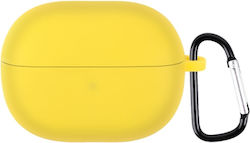 Case Silicone with Hook in Yellow color for Redmi Buds 3 Lite Case Silicone with Hook in Yellow color for Redmi Buds 3 Lite