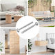 vidaXL Wood Bolts Hexagon with Length 6mm 2pcs