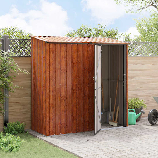 Metallic Garden Warehouse Brown L2.03xW0.855xH2cm