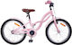 vidaXL 20" Kids Bicycle City Pink