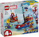 LEGO Corabie Piraților Spider-Man Team Spidey pentru 4+ Ani 201 Bucăți