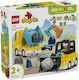 LEGO Duplo 3in1 Construction Vehicles for 2+ Years 22 Pieces