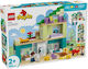 LEGO Duplo 3 in 1 Modern Family House with Figures for 2+ Years 166 Pieces