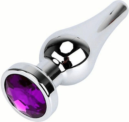 anal plug 10cm Birdsexy 10cm Anal Plug Sex Toys for Women & Men,Twist Silicone Anal Plugs  Suction Cup Anal Plugs for Men and Women # Black,Small main image 1
