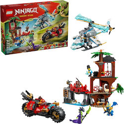 LEGO Ninjago Ninja Fahrzeug Baumhaus Kampf für 7+ Jahre 642 Stück
