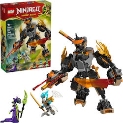 LEGO Ninjago Cole Мисия Мех и Дракон Zane за 7+ Години 364 Бройки