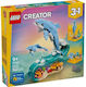 LEGO Creator 3-in-1 Sea Animals Beautiful Dolphins for Ages 9+ 542 Pieces