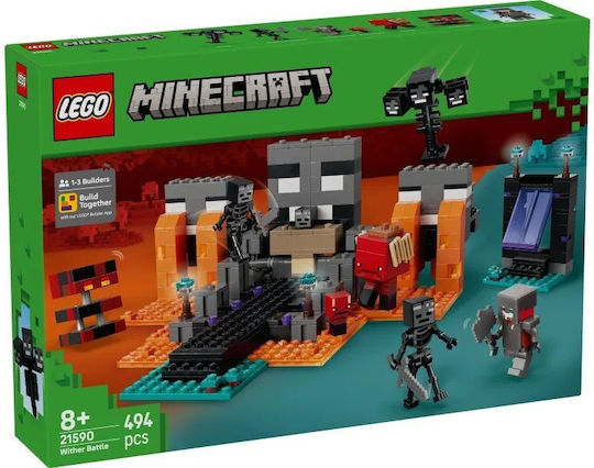 LEGO Minecraft Wither Battle για 8+ Ετών 494τμχ
