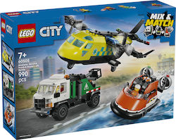 LEGO City Airplane, Service Truck & Hovercraft Remix για 7+ Ετών 990τμχ