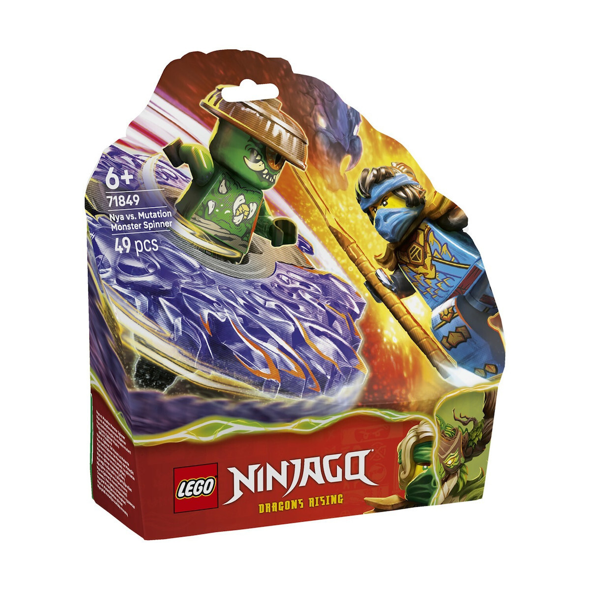 LEGO Ninjago Nya vs. Mutation Monster Spinner για 6+ Ετών 49τμχ