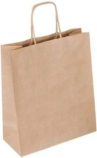 Hârtie Geantă pentru Cadou Maro 10x28x22cm. 25buc
