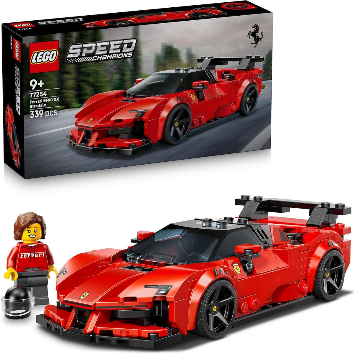 LEGO Speed Champions Ferrari SF90 XX Stradale Sports Car για 9+ Ετών 339τμχ
