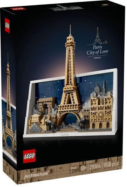 LEGO Architecture Paris – City of Love για 18+ Ετών 958τμχ (21064)
