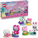 LEGO Gabby's Dollhouse Gabby's Brick-Built Cat Friends за 6+ години 324 броя