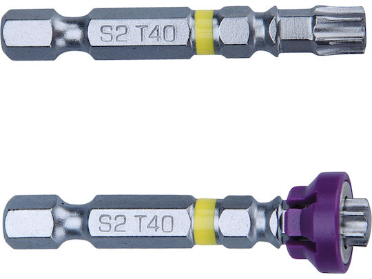 Set 2 Biți Torx 40x50mm Fortum 4741489 S2 Magnetic