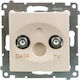 Simon 54 Socket TV-Data Type F 5-1000 MHz Cream Dad1.01/41