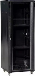 Wardrobe Q-lantec Q-lantec Wardrobe 19 24u 600x600 D Glass Flat Pack