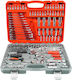 Verke Tubular Wrench Set 216 Pieces V39068