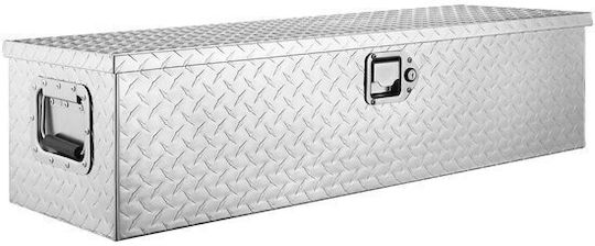 Cutie De Instrumente Pentru Camioane Pickup Camping Rezistentă La Apă Din Aluminiu 2 Chei 990 X 330 X 254 Mm Gri