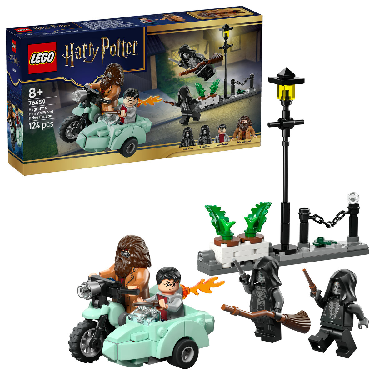 LEGO Harry Potter Hagrid™ & Harry's Privet Drive Escape για 8+ Ετών 124τμχ