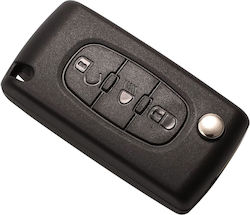 Κλειδί Αυτοκινήτου για Citroen C2 / C3 / C4 / C5 / C6 / Berlingo / Xsara Picasso