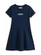 Essential Children's Dress Dark Night Navy
