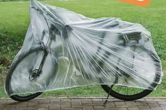 Set of 2 Transparent Nylon Bicycle Covers