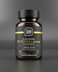 Pharmalead Pharmalead D3 Βιταμίνη 2000iu 50mg 60 κάψουλες