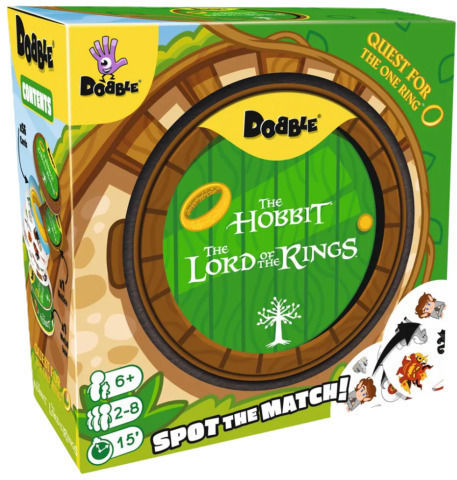 Board Game Dobble: Quest for the One Ring for 2-8 Players 6+ Years Old ASMDOBLOR07EN (EN) Asmodee