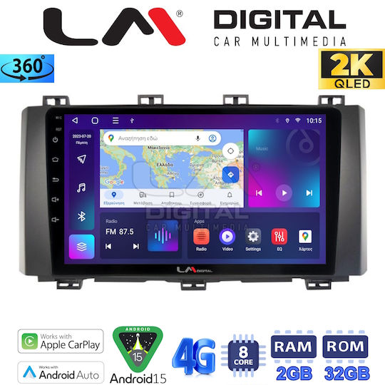 LM Digital Auto-Audiosystem für Seat Ateca 2016 (Bluetooth/USB/WiFi/GPS/Apple-Carplay/Android-Auto)