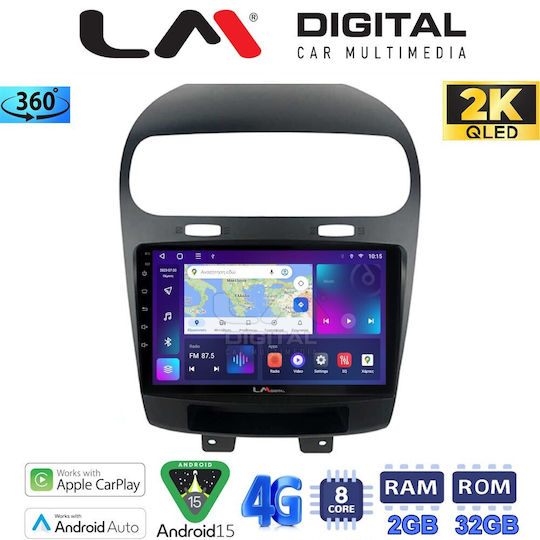 LM Digital Car Audio System for Fiat Freemont 2008 (Bluetooth/USB/WiFi/GPS/Apple-Carplay/Android-Auto)