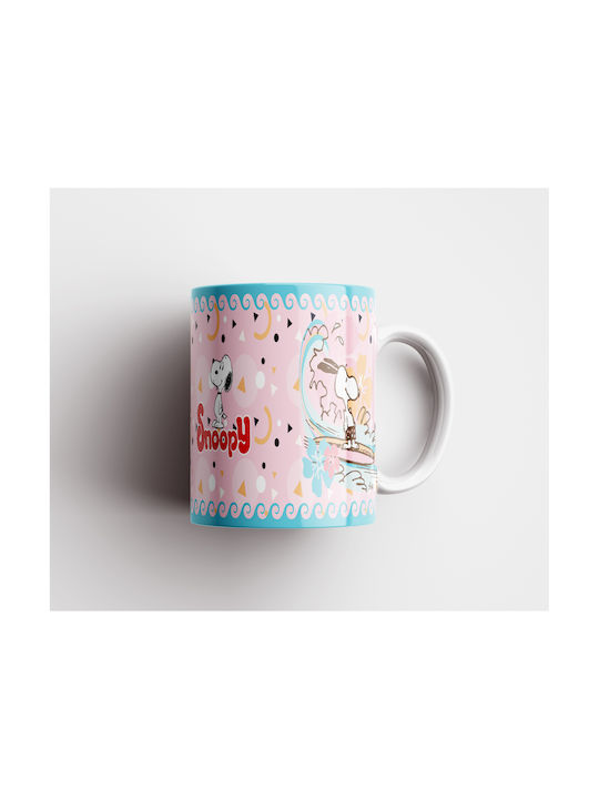 Digital Place Snoopy Mug Ceramic White 330ml