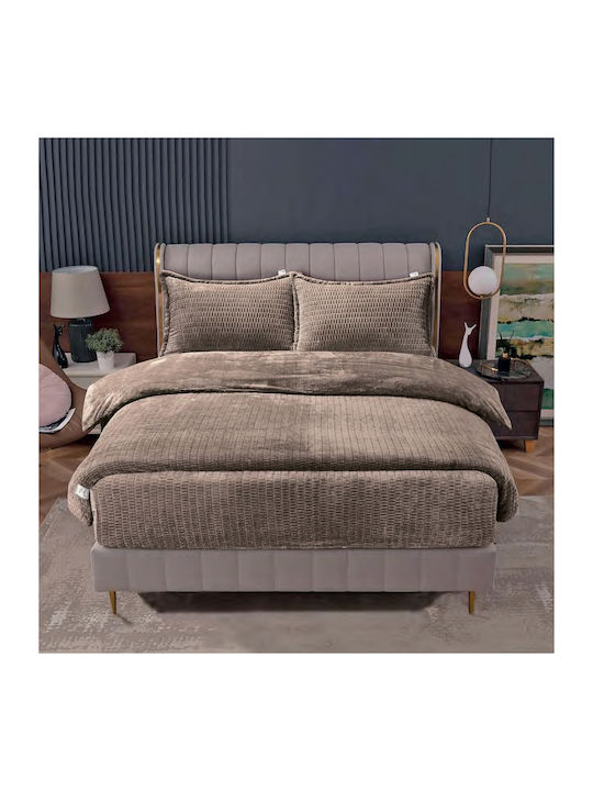 Casa Colori Duvet Cover Single 160x220cm Emboss...