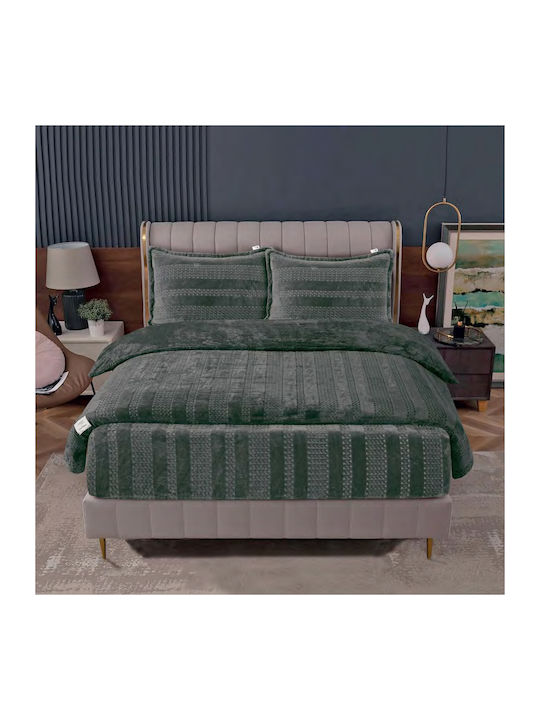 Casa Colori Duvet Cover Single 160x220cm Emboss...