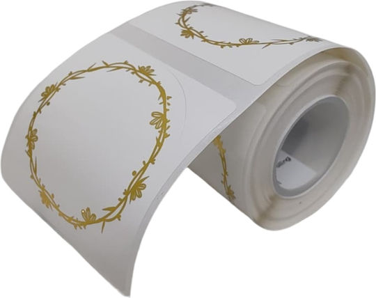 Niimbot Thermal Self-Adhesive Portable Label Printer B21 B21_pro B1 B3s B31 B4 T49*49-150 Gold Foiling Circle