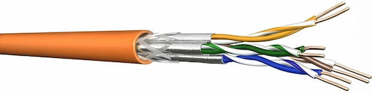 Draka Netzwerkkabel Uc900 Hs23 Kat.7 S/FTP Pimf Orange 50 m Ring