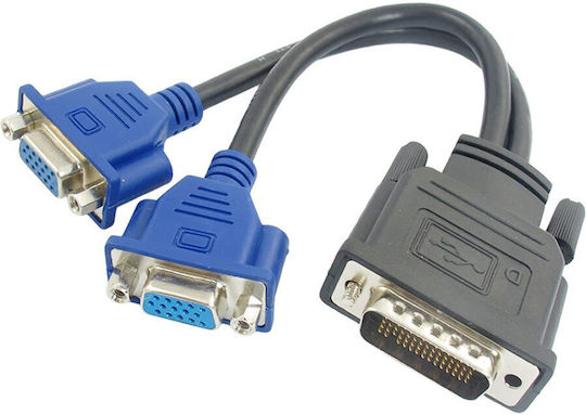 Powertech Konverter Scart männlich zu VGA männlich 1Stück CAB-S002