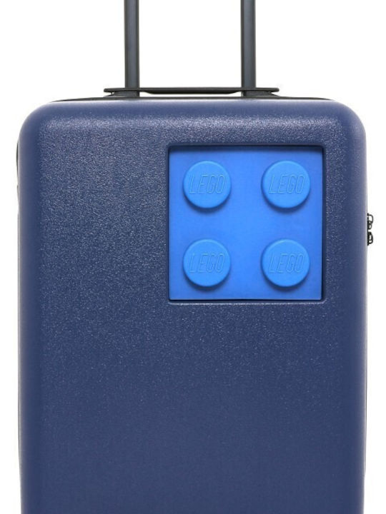 LEGO Brick Cabin Hard Suitcase Dark/Light Blue ...
