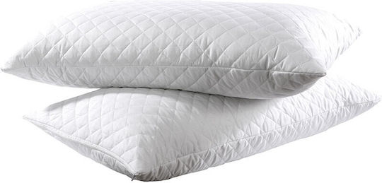 Beauty Home White 50 Pillow Protector Set Quilted White 50x70cm.