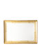 Lukanda Serving Platter Rectangular made of Porcelain Yellow 36x24cm