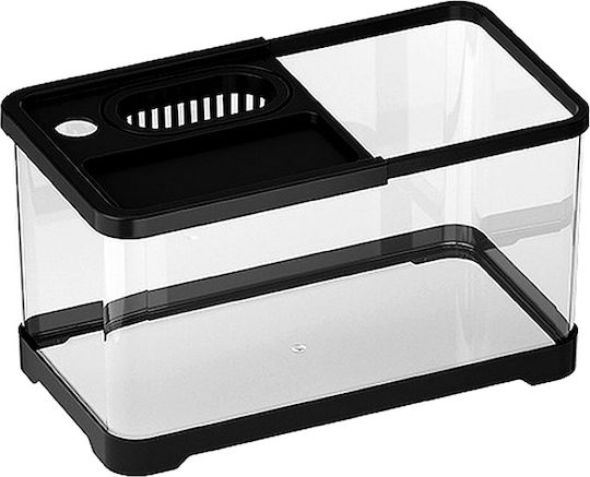Aquarium for Fish Capacity 10.5L with Lighting 30x19x18.5cm
