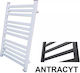 Hydroland Πετσετοκρεμάστρα Μπάνιου 1550x540 596.84kcal/h Γκρι