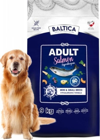 Baltica 9kg Trockenfutter für Hunde kleiner Rassen mit Lachs