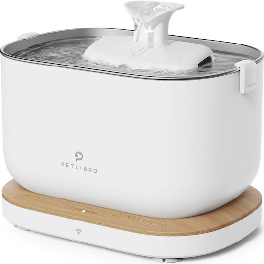 Petlibro Petlibro Dockstream Intelligenter Wasserschale Weiß 2,5 Liter Futternäpfe & Wasserschalen für Hunde & Katzen