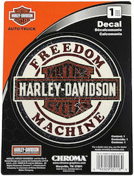 Autocolant Harley-davidson Logo Vintage Autocolant Harley-davidson Libertate Vintage