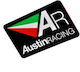 Austin Racing Ar Metallisches Wappen-Aufkleber Aluminium