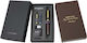 Platinum Refill Nib Fountain Pen Fine Brown with 2 Replacement Nibs