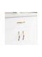 vidaXL Handle Furniture made of Metallic Gold 864719 2pcs