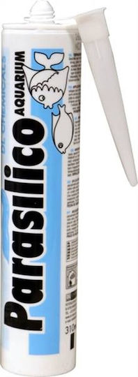 Σιλικονη Ενυδρειου Μαυρη Silicone Aquarium Black 310 Ml