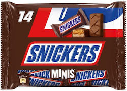 Snickers Minis Σοκολατάκια καραμέλα 275gr 14τμχ Snickers Minis Σοκολατάκια καραμέλα 275gr 14τμχ